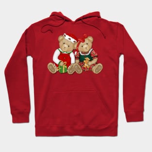 Teddy Bears Beary Merry Christmas Hoodie